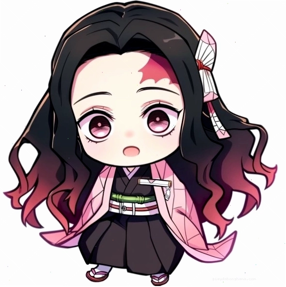 Nezuko chibi siêu đáng yêu khiến fan anime phát cuồng