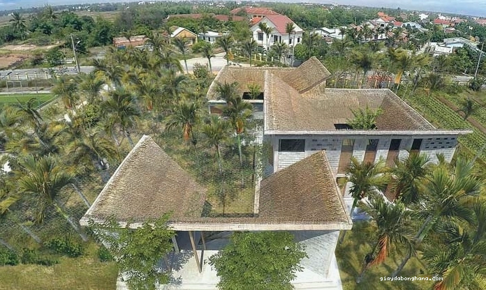 Nhà cộng đồng Hội An - hình ảnh di tích trong thiết kế tem bưu chính