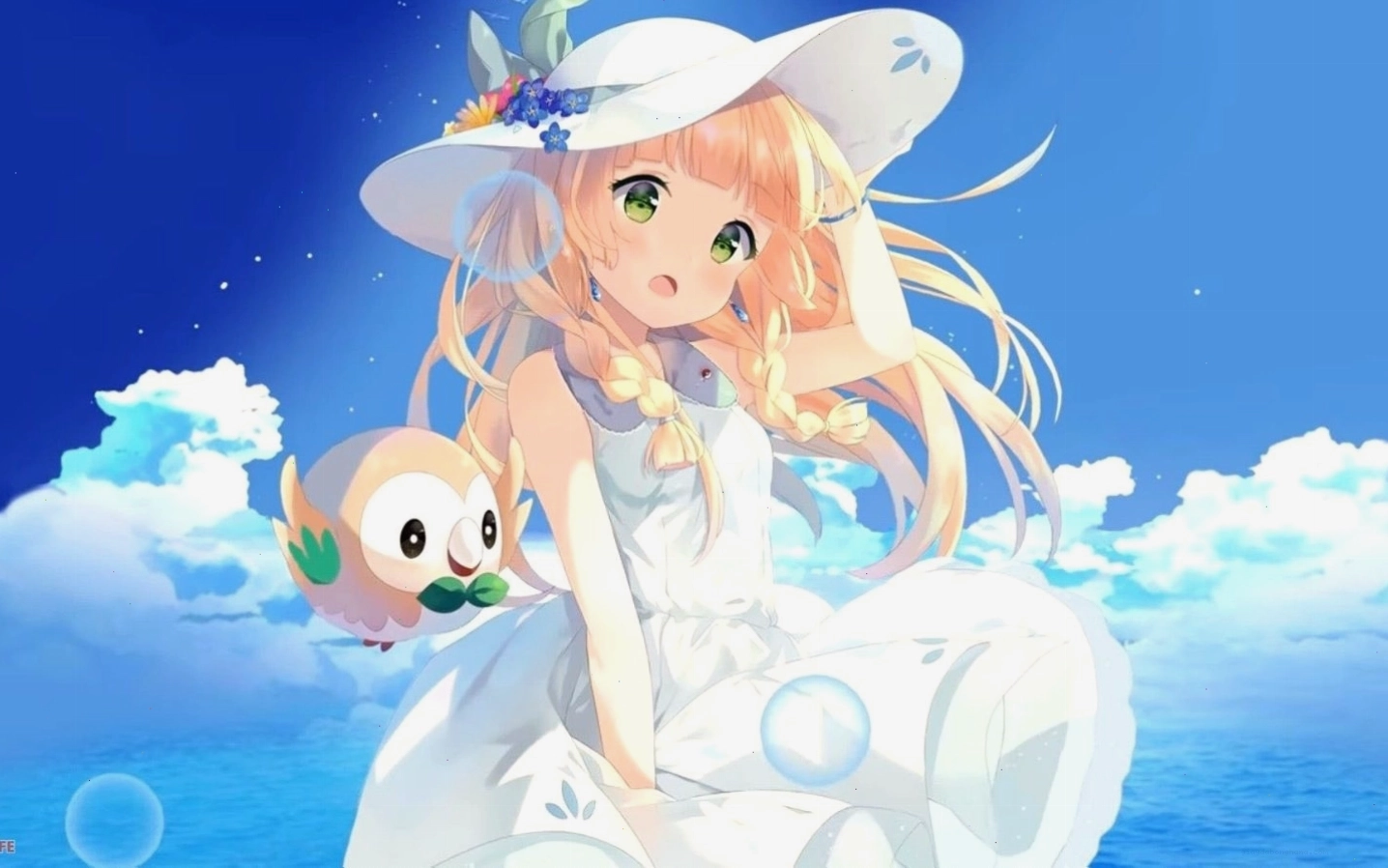 Nhân vật anime nữ đáng yêu, với phong cách tươi tắn và năng động