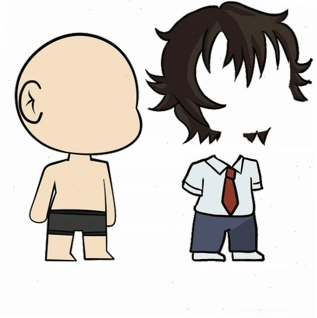 Nhân vật phong cách chibi kiểu anime