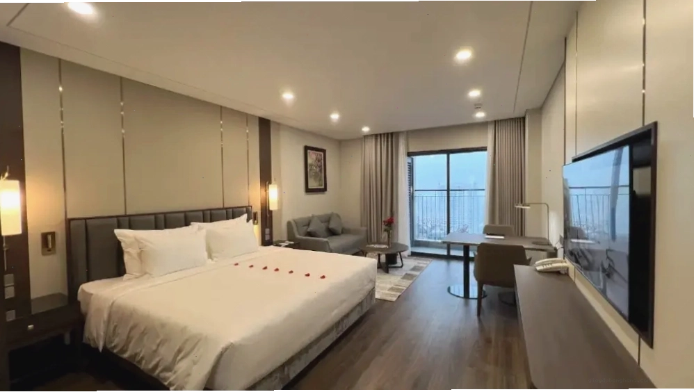 Phòng nghỉ tại Grand K Hotel Suites Hanoi