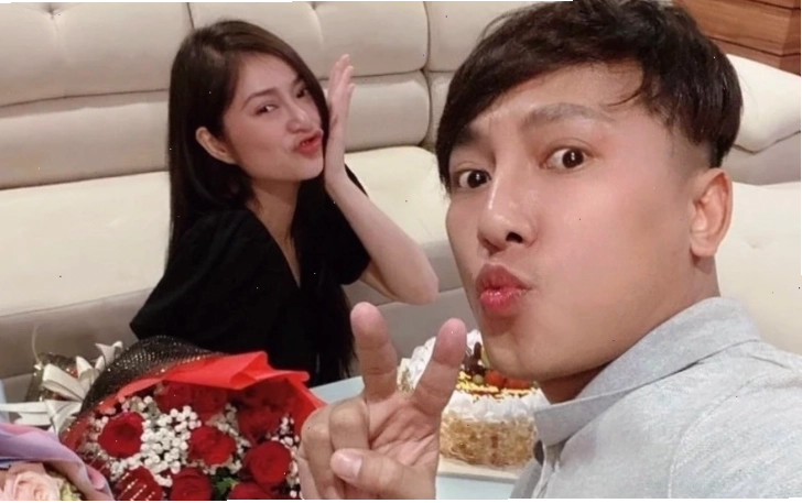 Quỳnh Lam và Thanh Trúc trong một buổi ghi hình