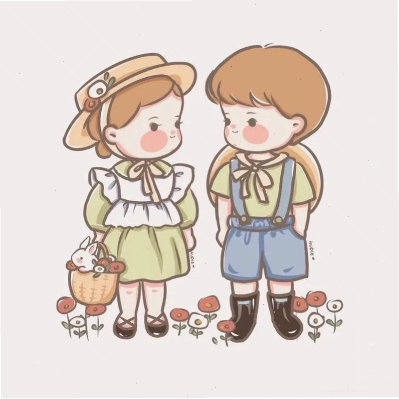 Sưu tầm ngay hình chibi cặp cực đáng yêu