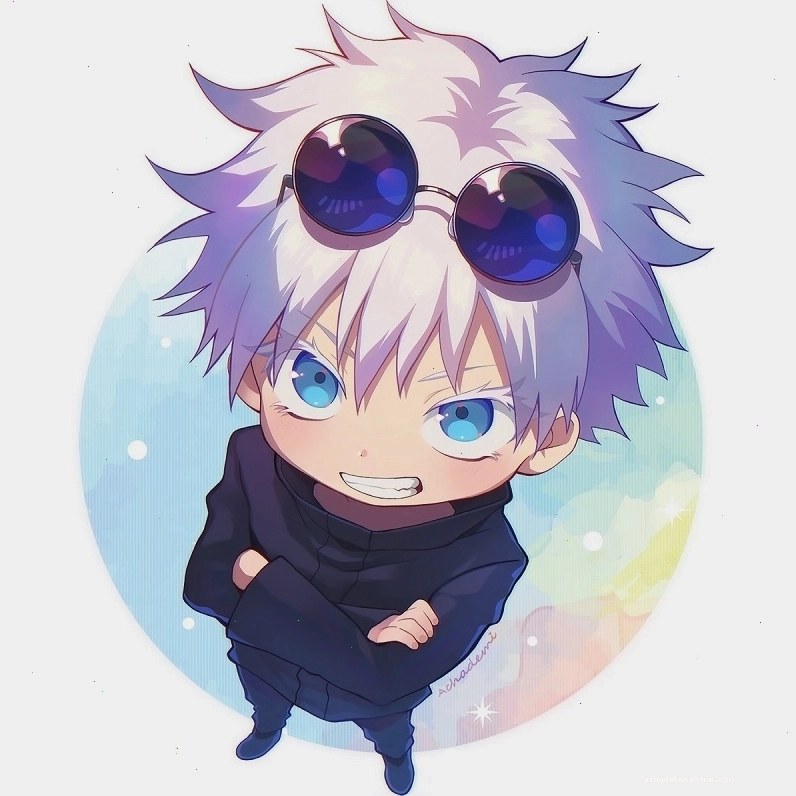 Tải ngay ảnh Gojo chibi siêu chất lượng