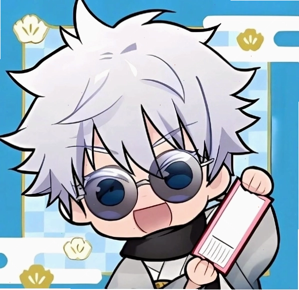 Tải ngay file Gojo chibi PNG nét căng