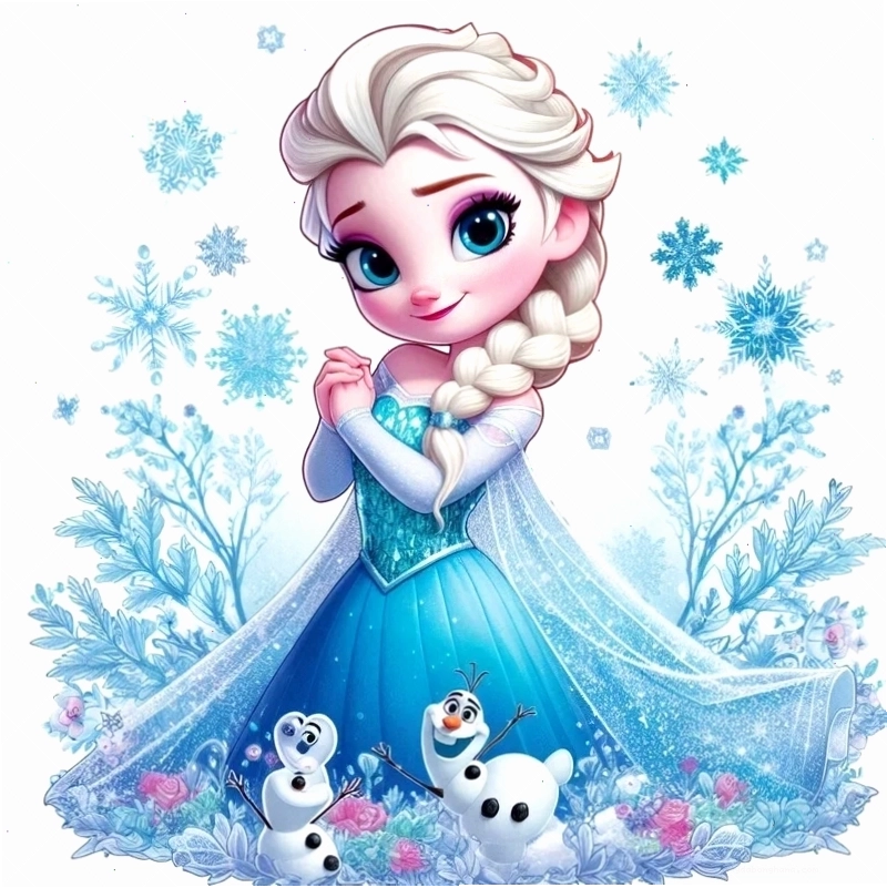 Tải về miễn phí elsa chibi png chất lượng cao