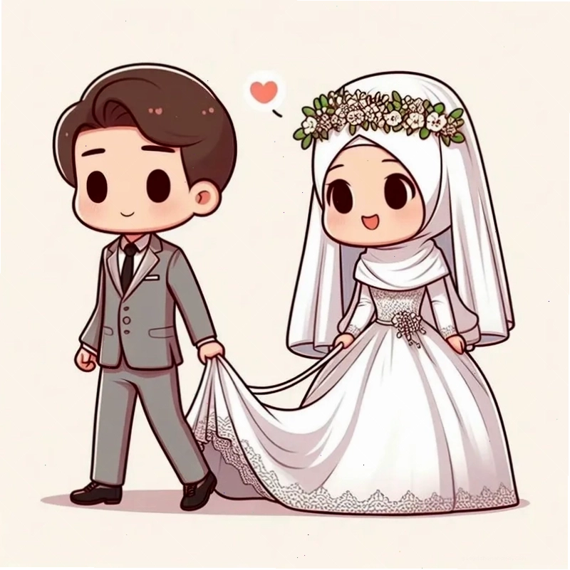 Thế giới đáng yêu của hình chibi cặp đôi