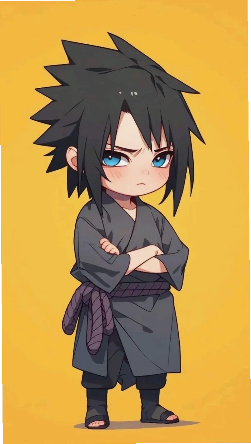 Thế giới thu nhỏ đầy cuốn hút với phong cách manga của Sasuke chibi