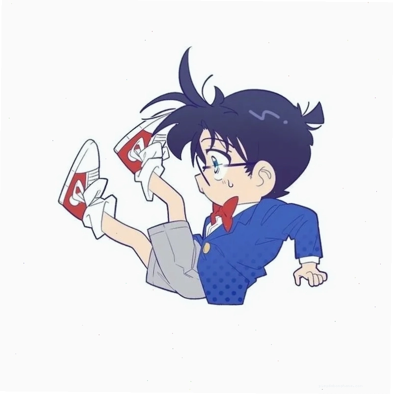 Thể hiện phong cách với avatar conan chibi siêu cute
