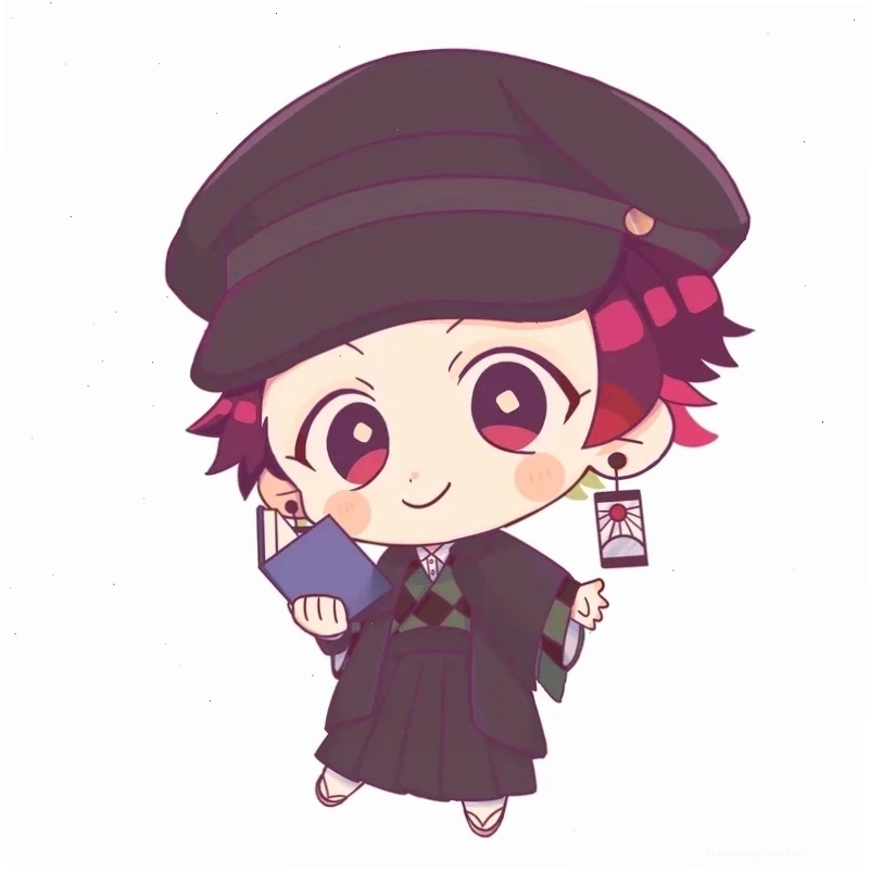 Thích mê với tạo hình Tanjiro chibi ngầu đầy cá tính