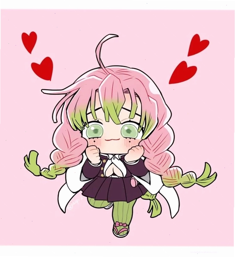 Thỏa sức ngắm nhìn hình ảnh đáng yêu của Chibi Mitsuri Cute