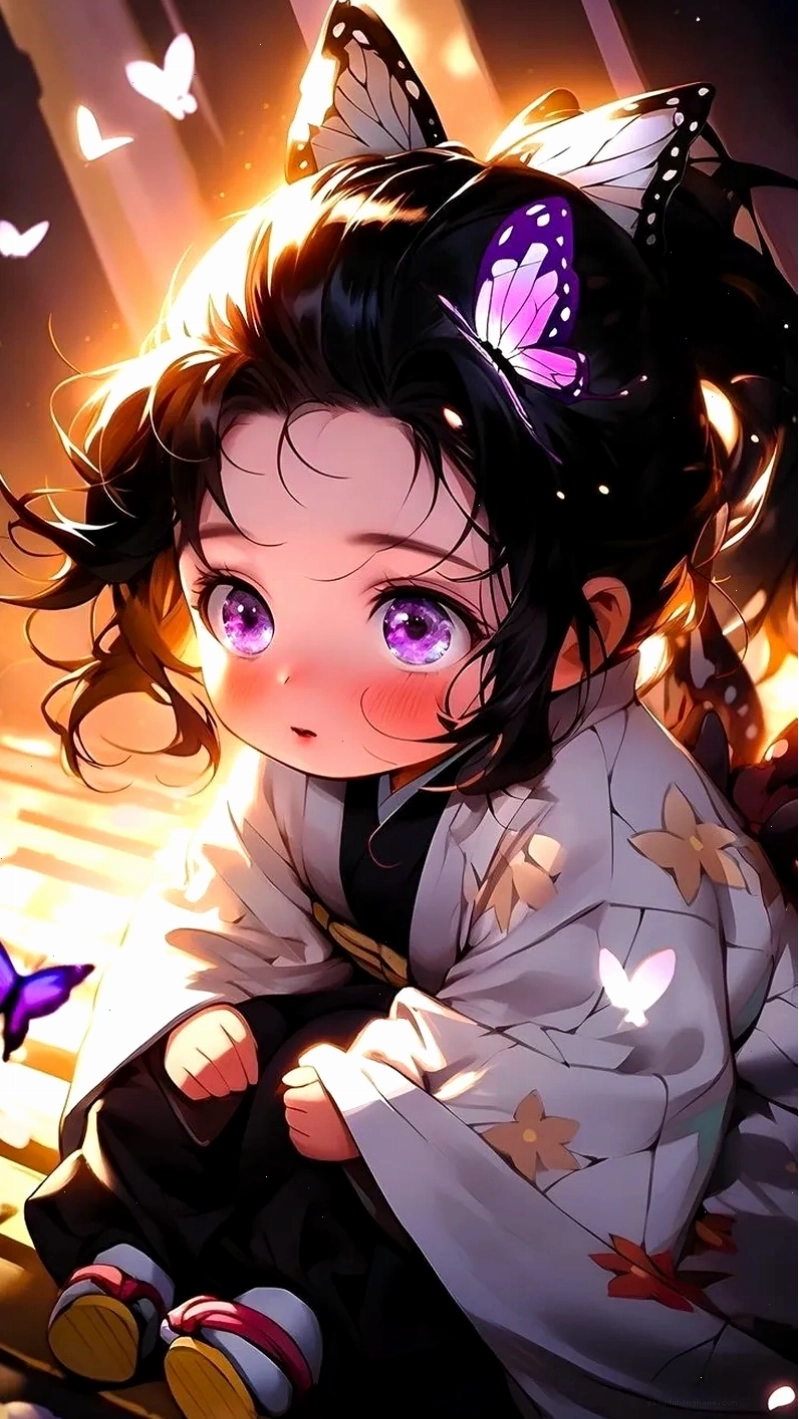 Thưởng thức nét đẹp khác biệt shinobu kocho chibi qua từng nét vẽ