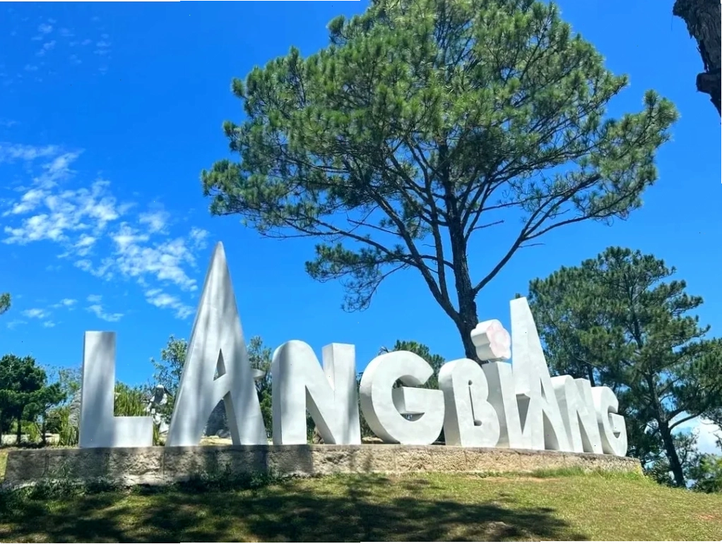 Toàn cảnh Đà Lạt nhìn từ đỉnh Langbiang