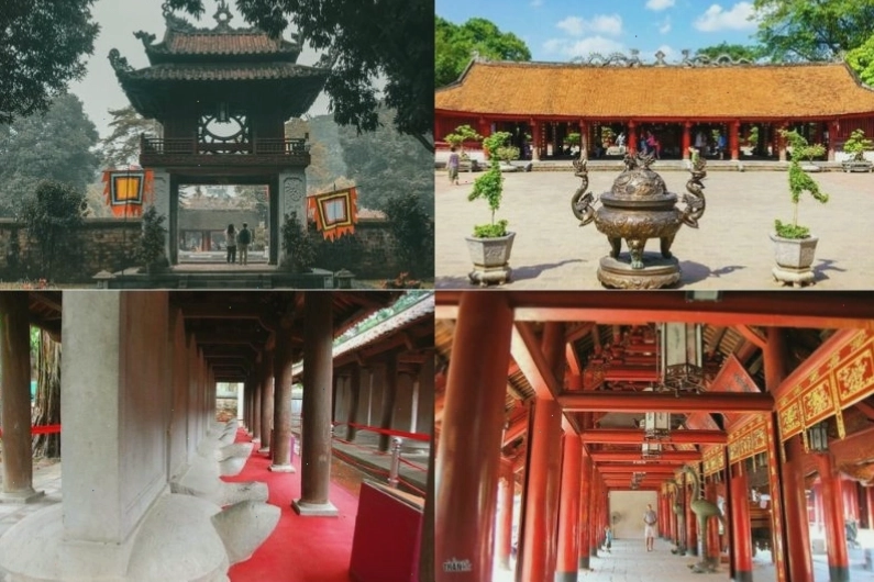 Toàn cảnh Văn Miếu - Quốc Tử Giám