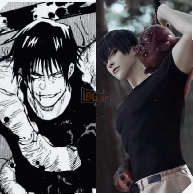 Toji Fushiguro - Jujutsu Kaisen phiên bản cosplay anime nam đầy ấn tượng