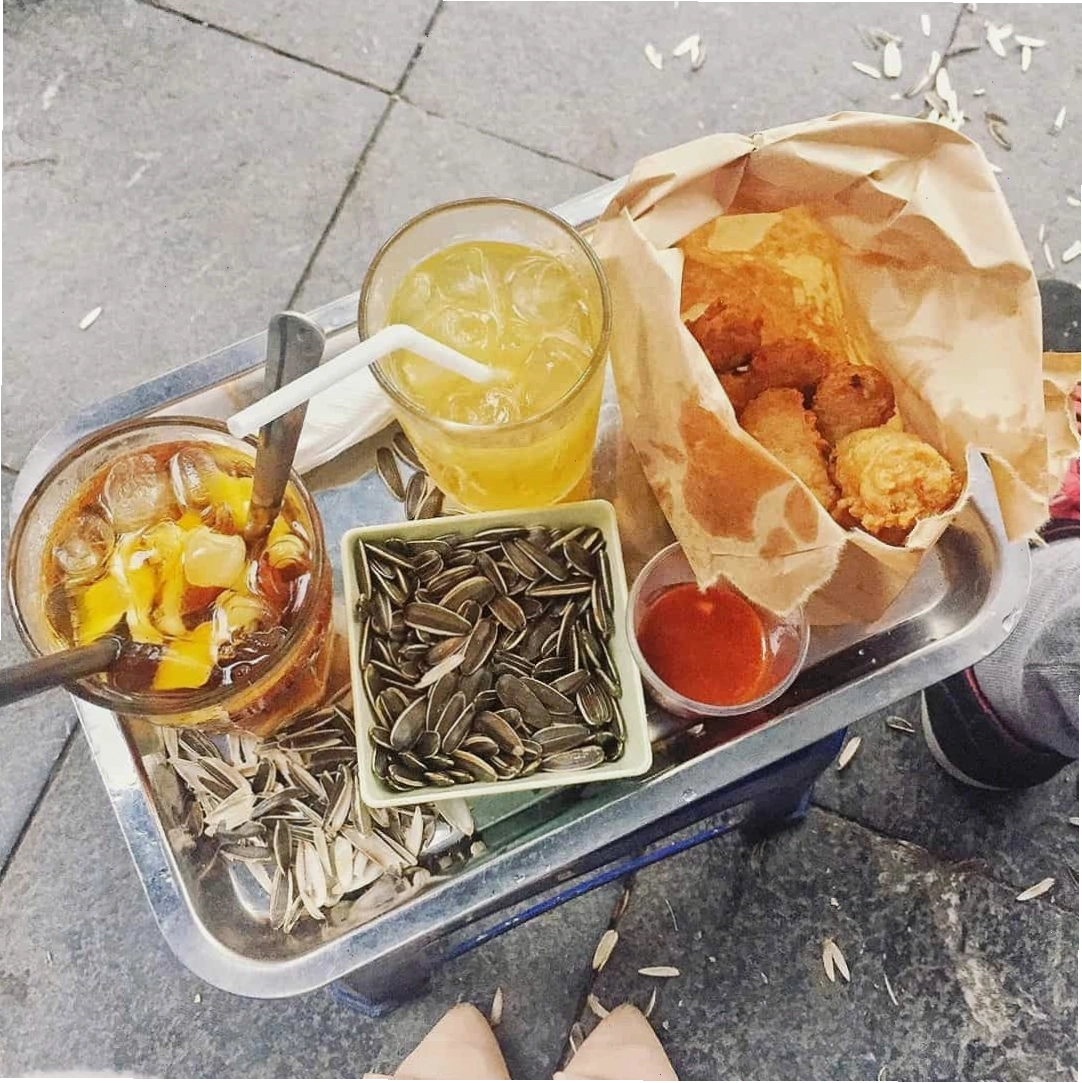 Trà chanh khu vực Nhà thờ Lớn