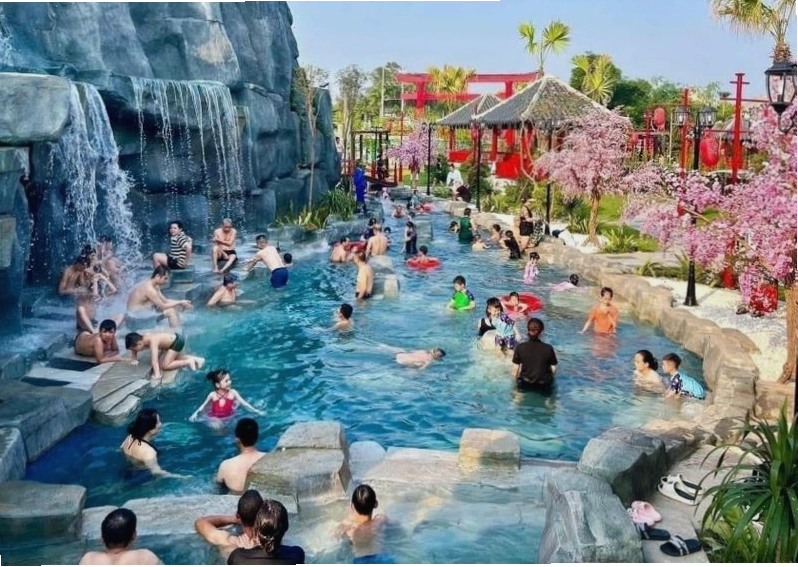 Trải nghiệm thư giãn tại khu du lịch suối khoáng nóng Thanh Thủy