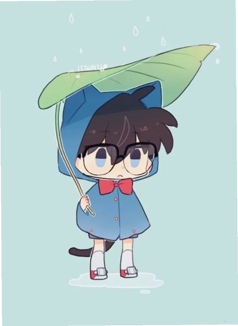 Trang trí màn hình với hình nền conan chibi tuyệt đẹp