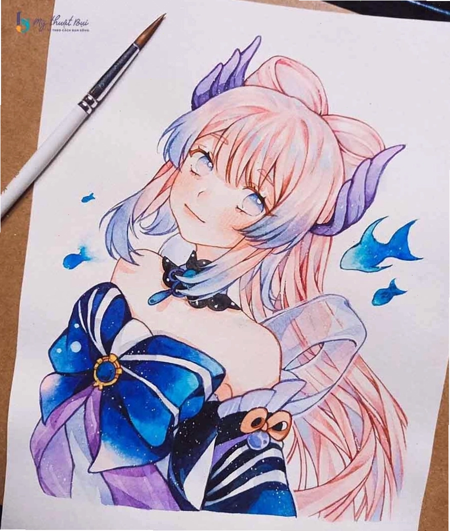 Tranh vẽ anime phong cách đa dạng