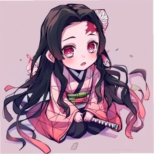 Tuyển chọn hình nezuko chibi siêu cute cho tín đồ anime