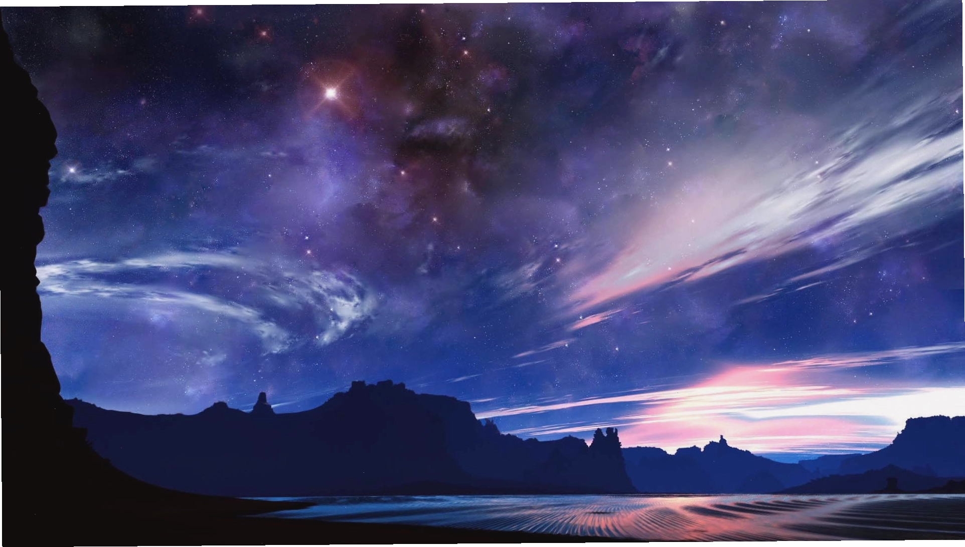 Tuyển tập ảnh nền Anime Galaxy