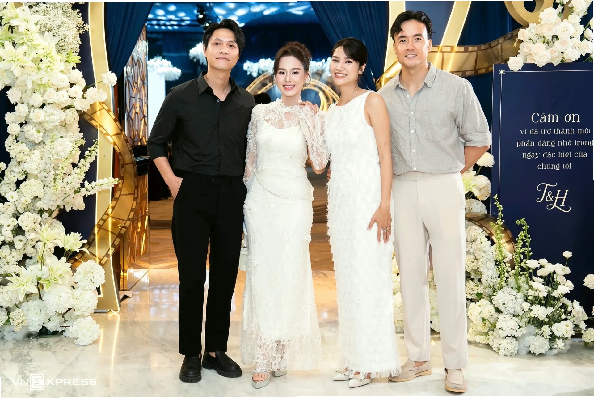 Việt Hoa và Trọng Trí chia sẻ niềm vui