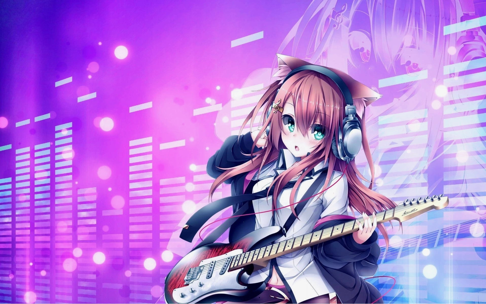 Wallpaper of The Week: Headphone Neko Girl