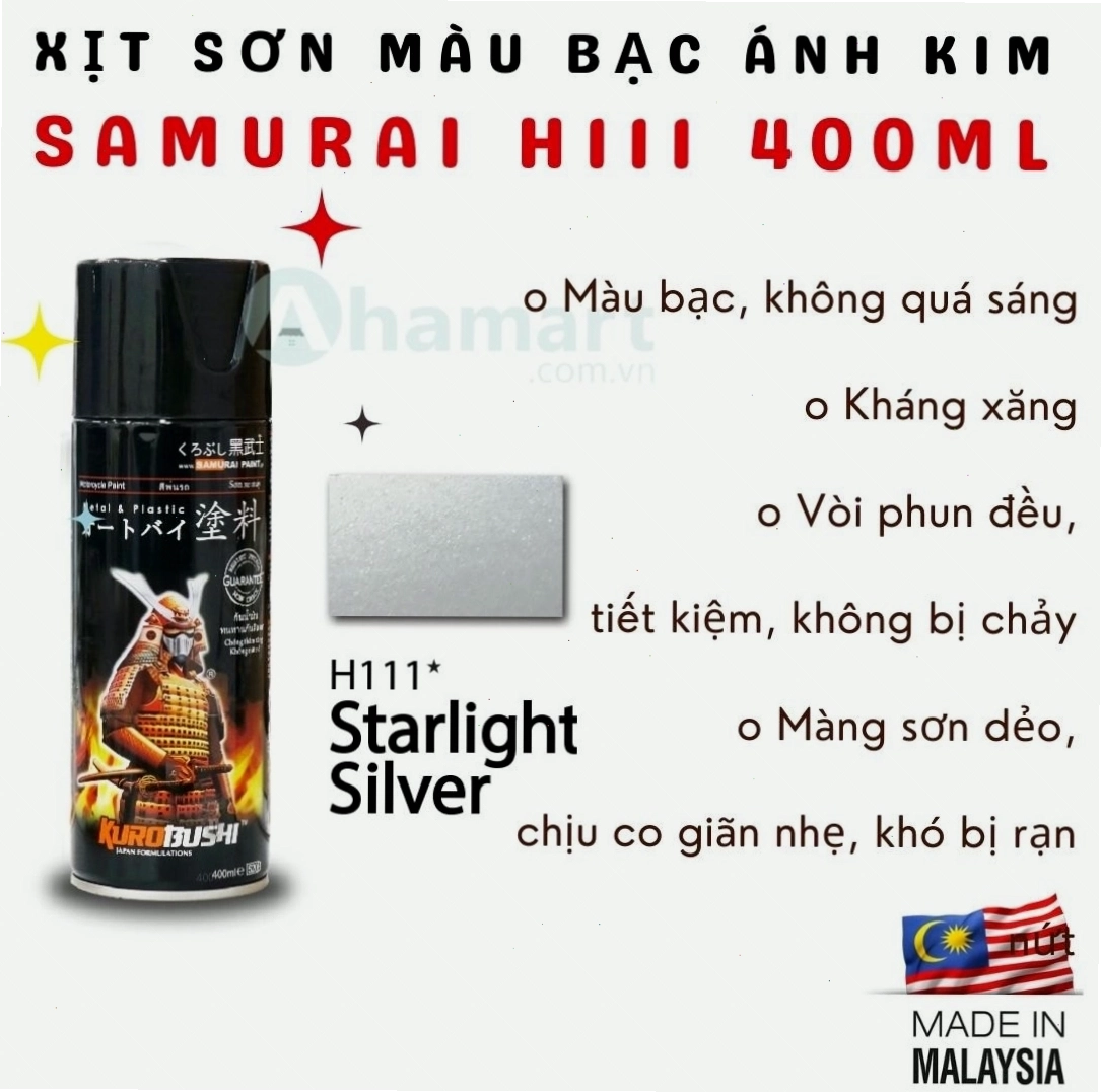 Xe máy hoàn thiện sau khi sơn màu bạc và phủ lớp bóng