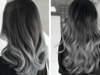 Gợi ý kiểu tóc hợp với màu tóc xám khói cho mọi gương mặt