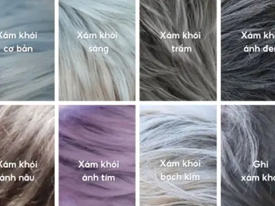 Màu tóc xám khói – Xu hướng tóc ấn tượng không thể bỏ qua