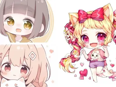 Bộ sưu tập ảnh chibi cute siêu dễ thương dành cho bạn