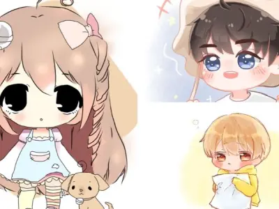 Bộ sưu tập ảnh avatar cute chibi cực đáng yêu cho bạn