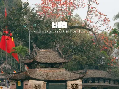 Hình ảnh Chùa Thầy cổ kính giữa non nước thơ mộng