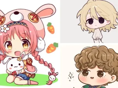 Tuyển tập ảnh chibi dễ thương cực đẹp cho fan mê sự cute