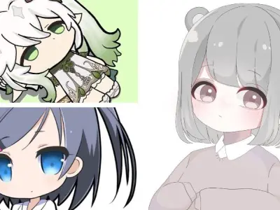 Khám phá bộ ảnh chibi dễ thương kute siêu đáng yêu