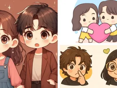 Tổng hợp ảnh chibi đôi đẹp nhất dành cho các cặp đôi