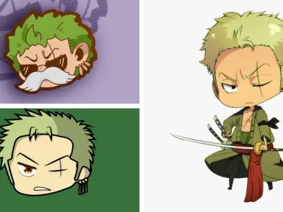Top 99+ ảnh chibi Zoro cute, ngầu lòi dành cho fan One Piece