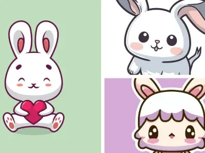 Những bức ảnh con thỏ chibi siêu dễ thương bạn không thể bỏ qua