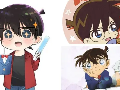 Chiêm ngưỡng bộ sưu tập ảnh Conan chibi cực dễ thương