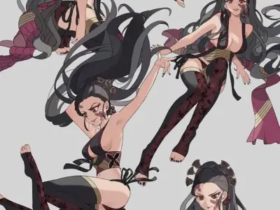 Khám phá bộ sưu tập ảnh Daki cực chất cho fan Demon Slayer