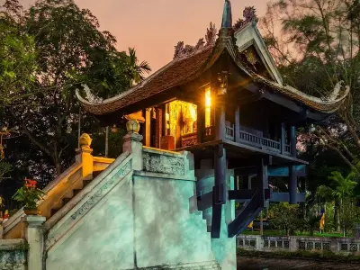 Khám phá Chùa Một Cột qua những bức ảnh đẹp ngỡ ngàng