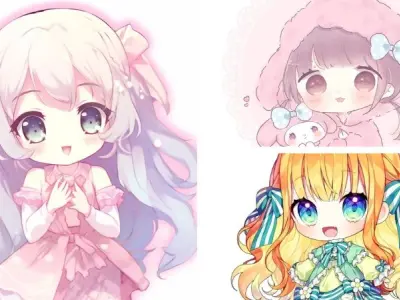 Khám phá bộ sưu tập hình ảnh chibi nữ cute đầy ngọt ngào