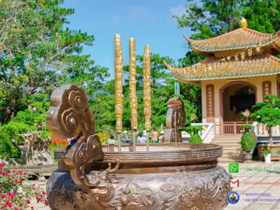Thiền Viện Trúc Lâm Đà Lạt vẻ đẹp tâm linh giữa rừng thông
