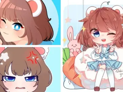 Ảnh hình Simmy chibi cute đáng yêu nhất dành cho fan