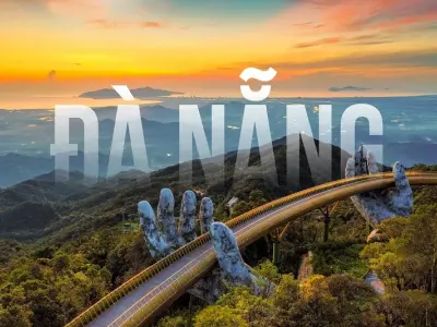 Cầu Vàng Đà Nẵng - Kỳ quan độc đáo giữa lưng chừng mây