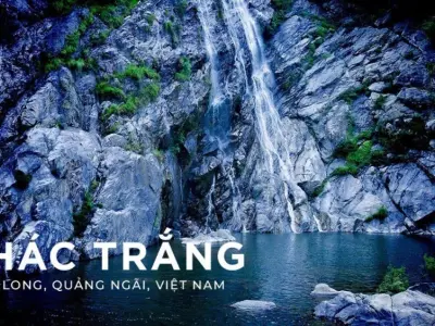 Thác trắng Minh Long - Điểm đến xanh mát giữa đại ngàn