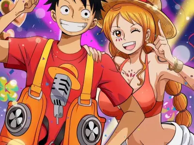 Ảnh Luffy và nhân vật khác trong những khoảnh khắc ấn tượng