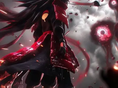 Ảnh Madara Uchiha trong những trận chiến gay cấn