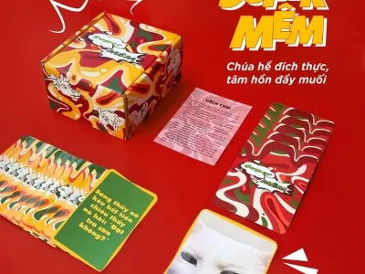Meme Tết bùng nổ không khí xuân qua bộ ảnh nghệ thuật
