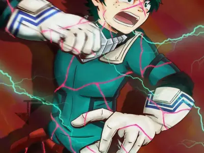 Những ảnh Midoriya nổi bật từ My Hero Academia